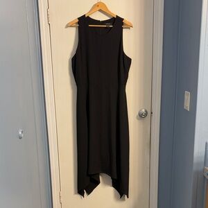Karen Kane Elegant Black Asymmetrical Dress